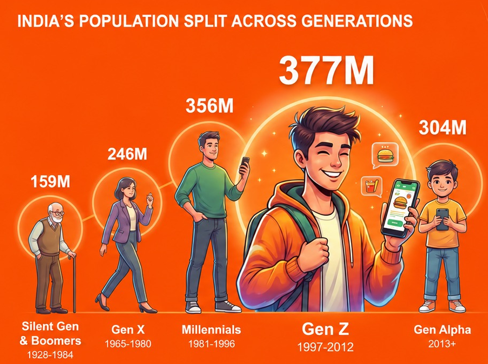India’s Population Split